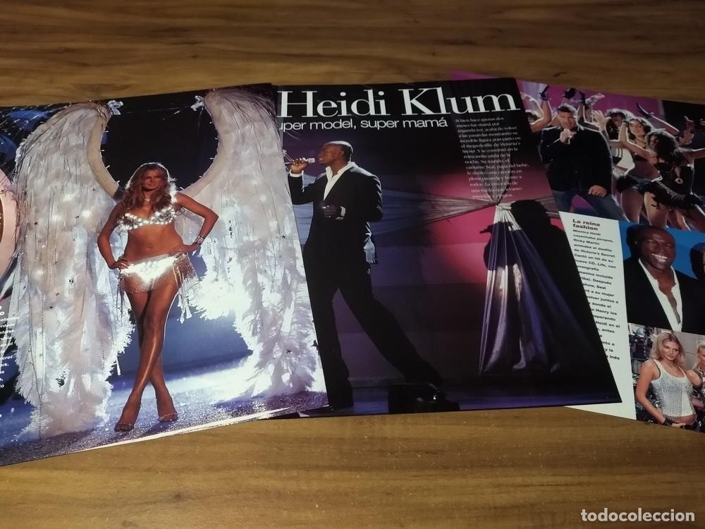 Otros Art&iacute;culos de Coleccionismo en Papel: (Q321) Heidi Klum * Clippings Revista 3 Pgs * 2005