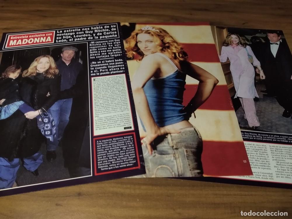 Otros Art&iacute;culos de Coleccionismo en Papel: (Q334) Madonna * Clippings Revista 3 Pgs * 2000