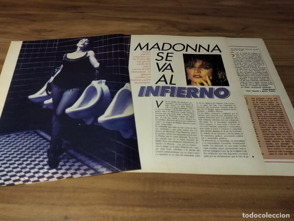 Otros Art&iacute;culos de Coleccionismo en Papel: (Q335) Madonna * Clippings Revista 3 Pgs * 1991