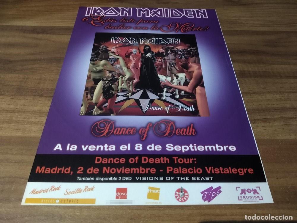 Otros Art&iacute;culos de Coleccionismo en Papel: (PD595) Publicidad Clipping Iron Maiden * Dance Of Death * 2003