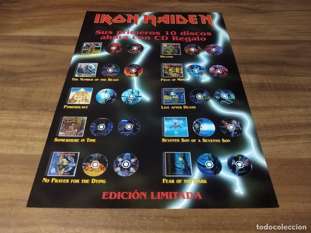 Otros Art&iacute;culos de Coleccionismo en Papel: (PD599) Publicidad Clipping Iron Maiden * Discografia * 2012