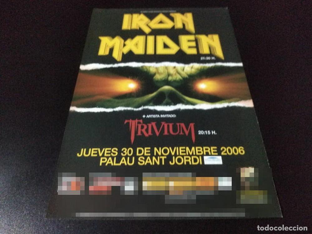 Otros Art&iacute;culos de Coleccionismo en Papel: (PD366) Publicidad Clipping Iron Maiden Barcelona * 2006