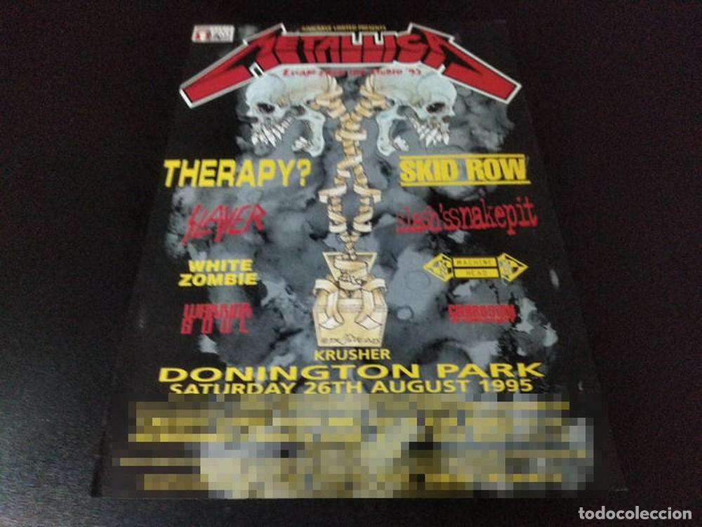 Otros Art&iacute;culos de Coleccionismo en Papel: (PD401) Publicidad Clipping Metallica Donington * 1995