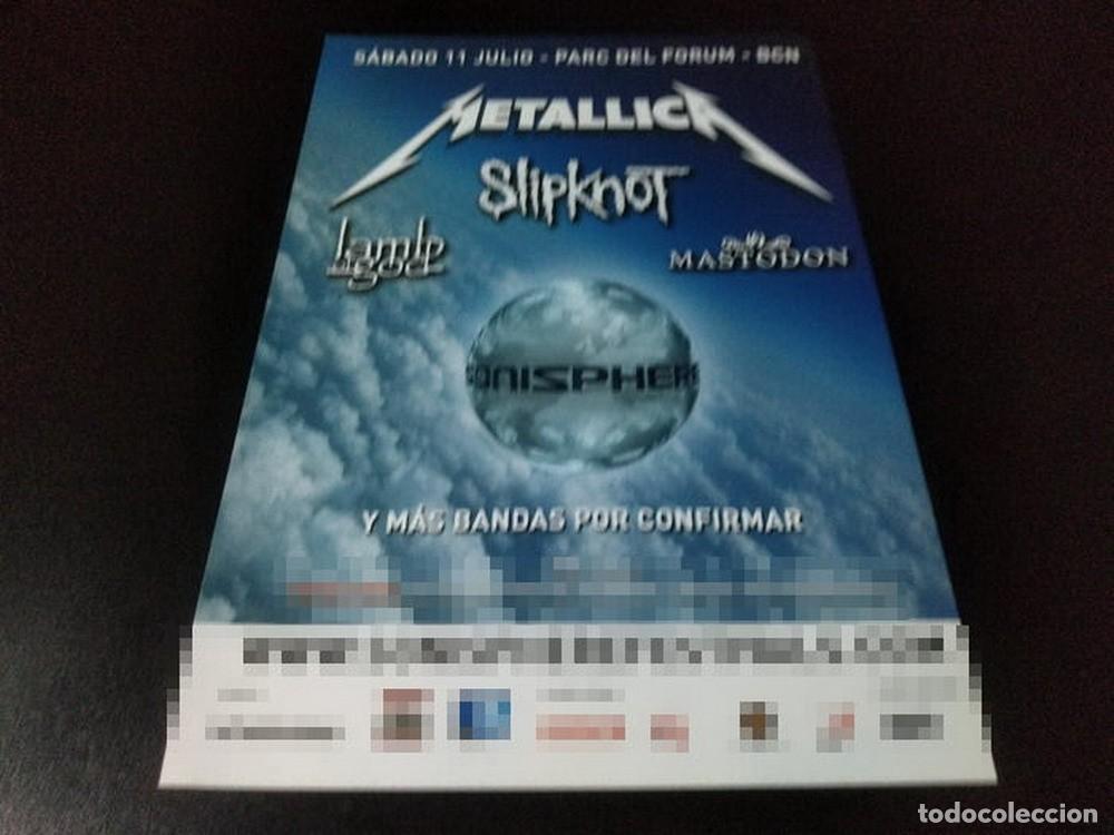 Otros Art&iacute;culos de Coleccionismo en Papel: (PD402) Publicidad Clipping Metallica Barcelona * 2009