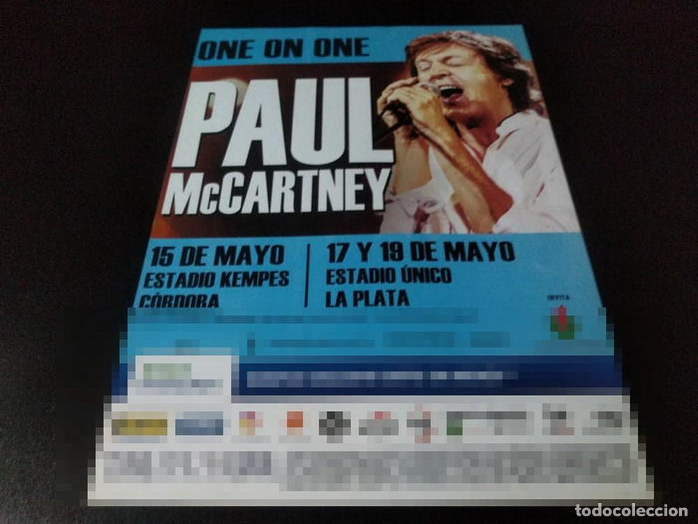 Otros Art&iacute;culos de Coleccionismo en Papel: (PD416) Publicidad Clipping Paul McCartney Argentina * 2016