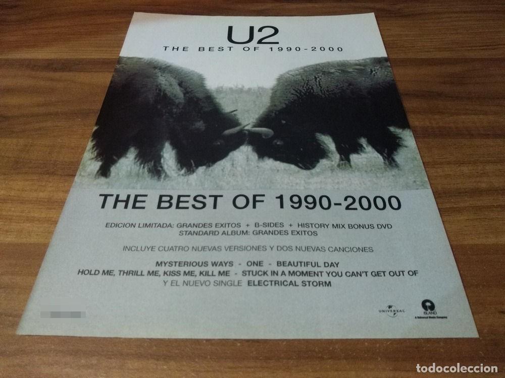 Otros Art&iacute;culos de Coleccionismo en Papel: (PD475) Publicidad Clipping U2 * The Best Of * 2002