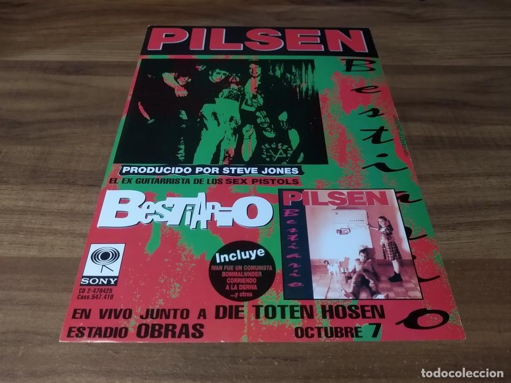 Otros Art&iacute;culos de Coleccionismo en Papel: (PD650) Publicidad Clipping Pilsen * Bestiario * 1994