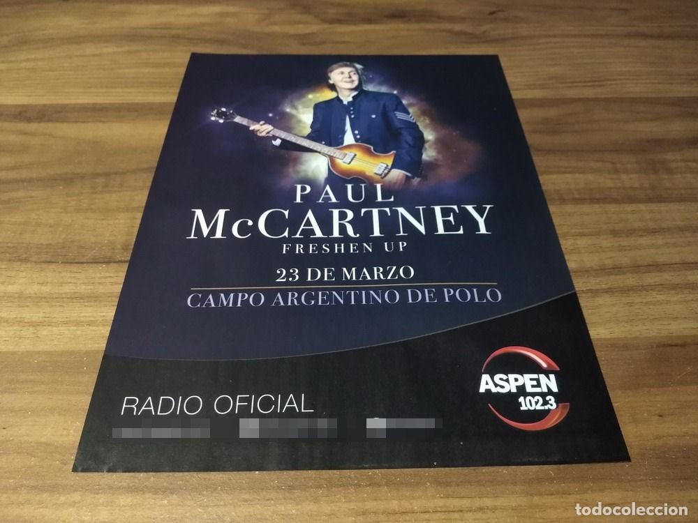 Otros Art&iacute;culos de Coleccionismo en Papel: (PD778) Publicidad Clipping Paul McCartney Polo Argentino * 2019