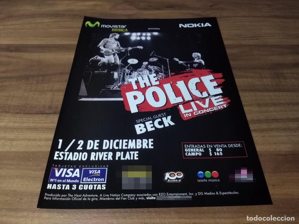 Otros Art&iacute;culos de Coleccionismo en Papel: (PD798) Publicidad Clipping The Police River Plate * 2007