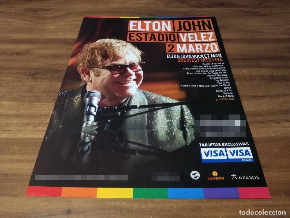 Otros Art&iacute;culos de Coleccionismo en Papel: (PD834) Publicidad Clipping Elton John Velez * 2013
