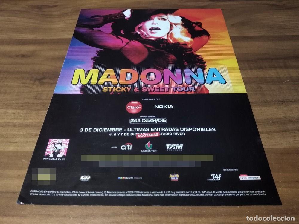 Otros Art&iacute;culos de Coleccionismo en Papel: (PD855) Publicidad Clipping Madonna River Plate * 2008