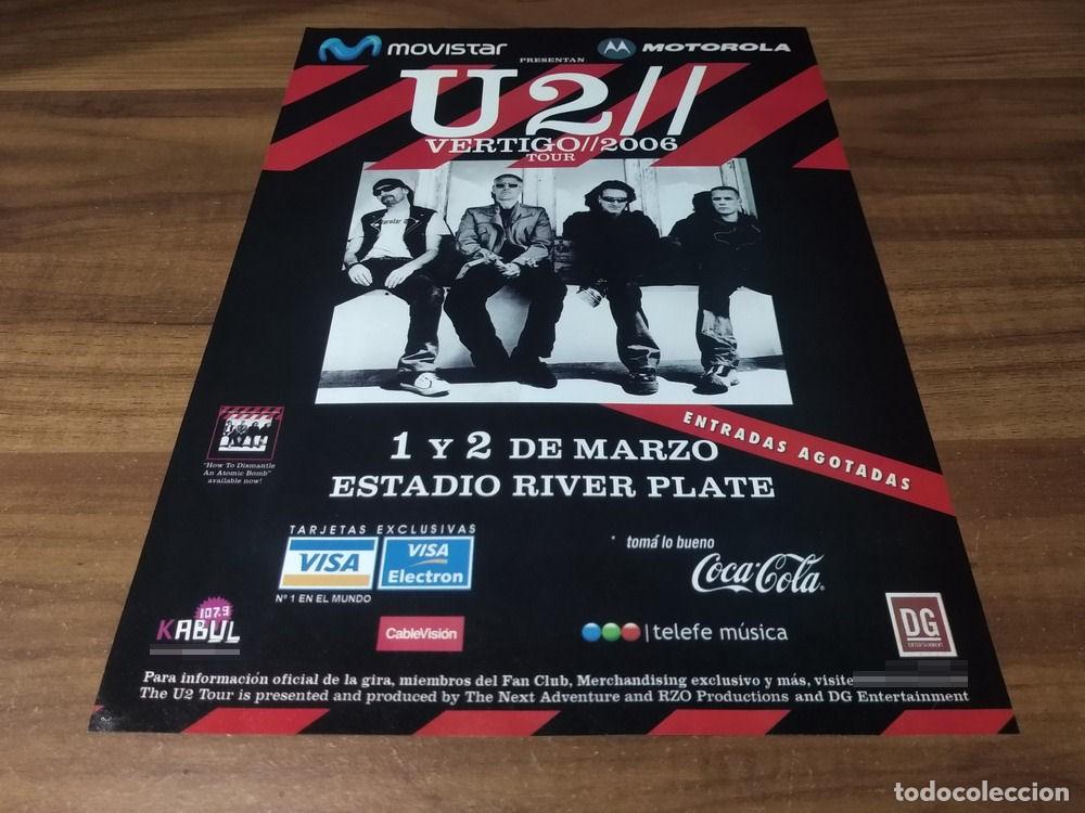 Otros Art&iacute;culos de Coleccionismo en Papel: (PD991) Publicidad Clipping U2 River Plate * 2006
