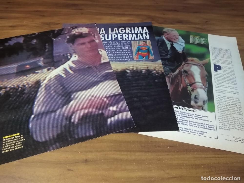 Otros art&iacute;culos de coleccionismo en papel: (D129) Superman * Christopher Reeve * Clippings Revista 3 Pgs * 1995