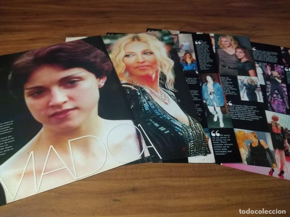 Otros Art&iacute;culos de Coleccionismo en Papel: (D182) Madonna * Clippings Revista 5 Pgs * 2008