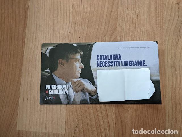 Otros Art&iacute;culos de Coleccionismo en Papel: PROPAGANDA ELECTORAL CATALU&Ntilde;A JUNTS 12M 2024