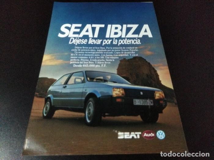 Otros art&iacute;culos de coleccionismo en papel: (PA606) Publicidad Clipping Seat Ibiza * 1986