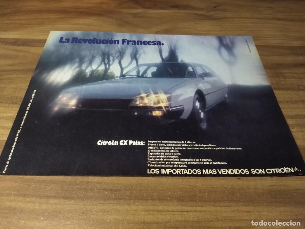 Otros Art&iacute;culos de Coleccionismo en Papel: (PA649) Publicidad Clipping Citroen CX Palas * 1979