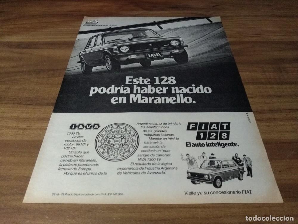 Otros Art&iacute;culos de Coleccionismo en Papel: (PA658) Publicidad Clipping Fiat 128 * 1978
