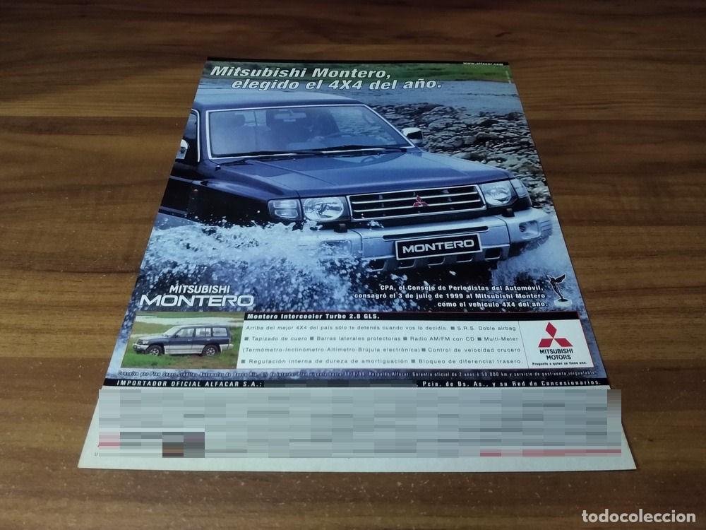 Otros Art&iacute;culos de Coleccionismo en Papel: (PA762) Publicidad Clipping Mitsubishi Montero * 1999