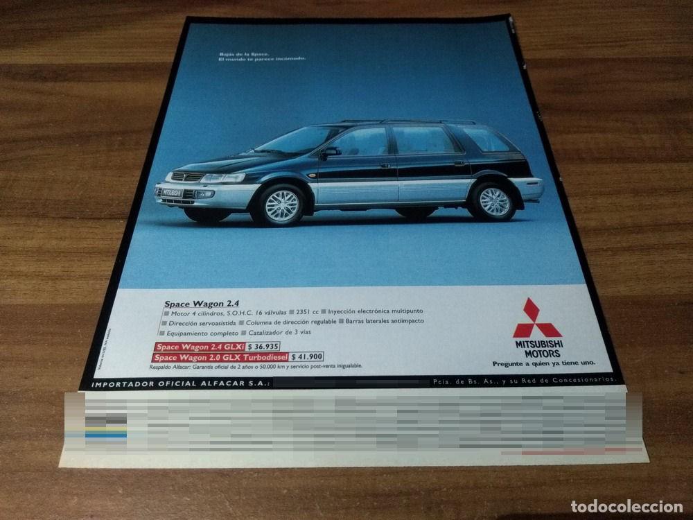 Otros Art&iacute;culos de Coleccionismo en Papel: (PA763) Publicidad Clipping Mitsubishi Space Wagon * 1997