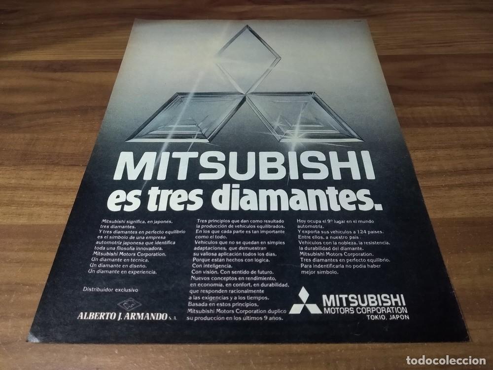 Otros Art&iacute;culos de Coleccionismo en Papel: (PA765) Publicidad Clipping Mitsubishi Motors * 1980