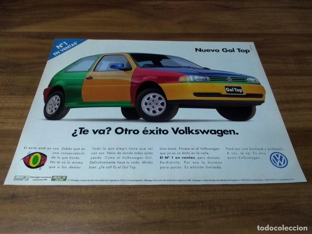 Otros Art&iacute;culos de Coleccionismo en Papel: (PA804) Publicidad Clipping Volkswagen Gol Top * 1997