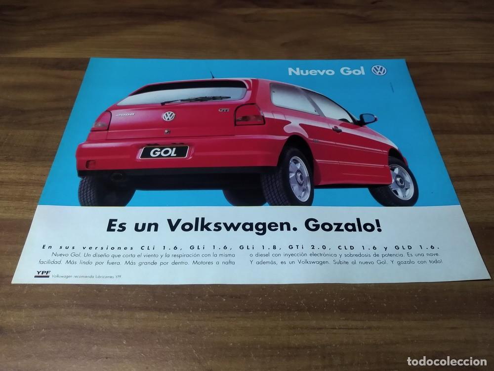 Otros Art&iacute;culos de Coleccionismo en Papel: (PA805) Publicidad Clipping Volkswagen Gol * 1995