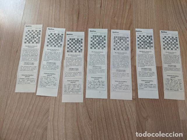 Collectionnisme Papier divers: COLECCI&Oacute;N PASATIEMPOS AJEDREZ