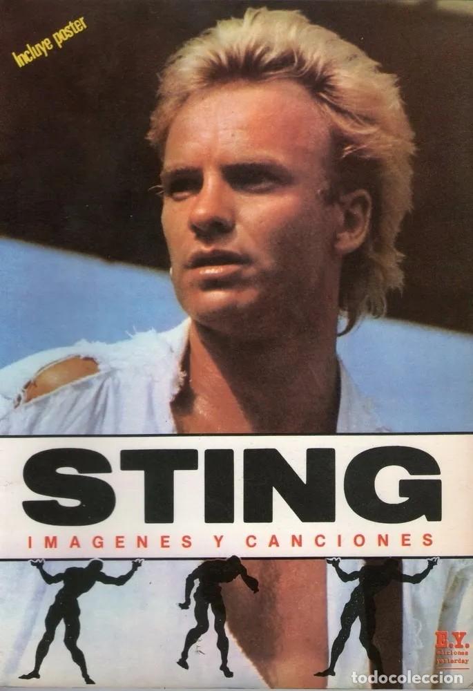 Otros Art&iacute;culos de Coleccionismo en Papel: (R144) Sting * The Police * Imagenes y Canciones Libro + Poster * 1987