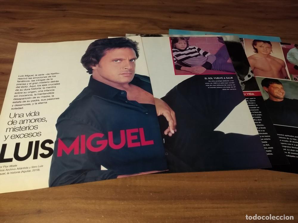 Otros Art&iacute;culos de Coleccionismo en Papel: (R165) Luis Miguel * Clippings Revista 5 Pgs * 2018