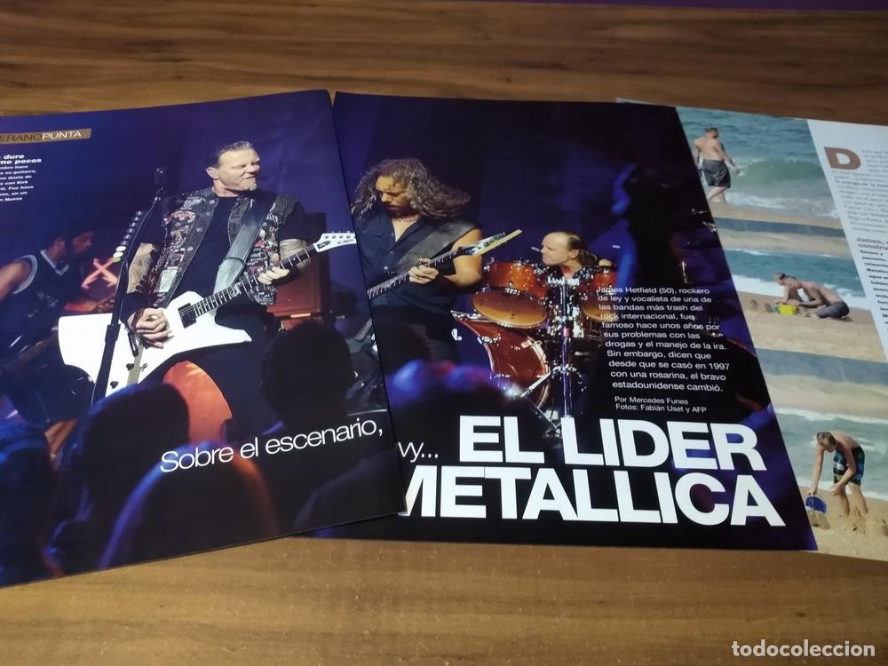 Otros Art&iacute;culos de Coleccionismo en Papel: (R178) Metallica * Clippings Revista 3 Pgs * 2014