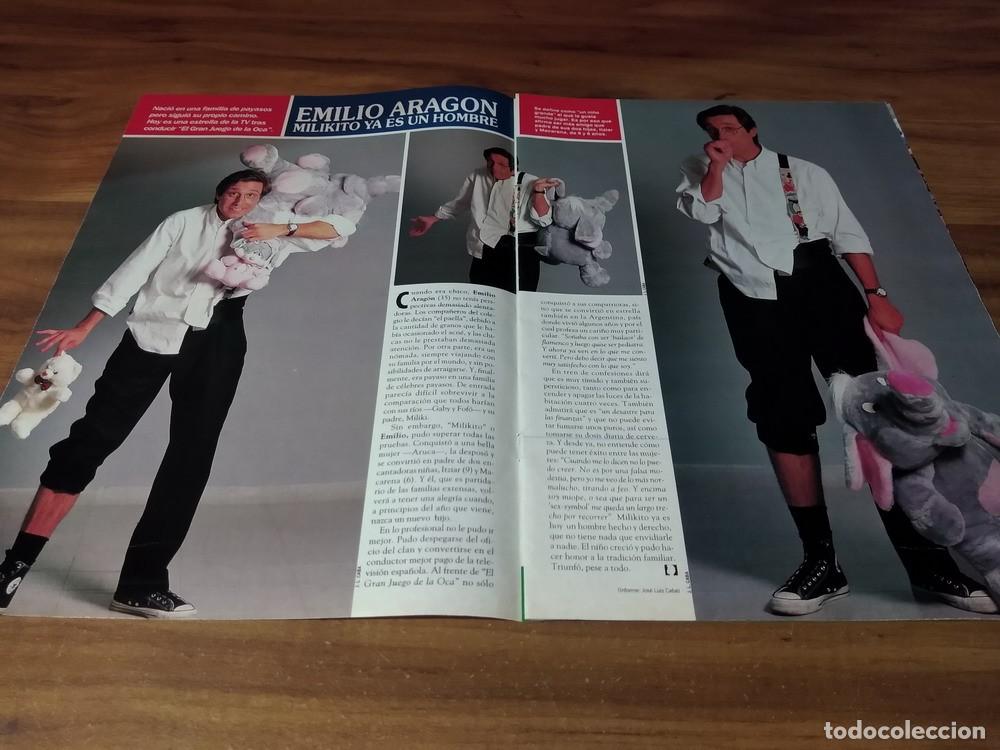 Otros Art&iacute;culos de Coleccionismo en Papel: (R258) Emilio Aragon * Clippings Revista 2 Pgs * 1994