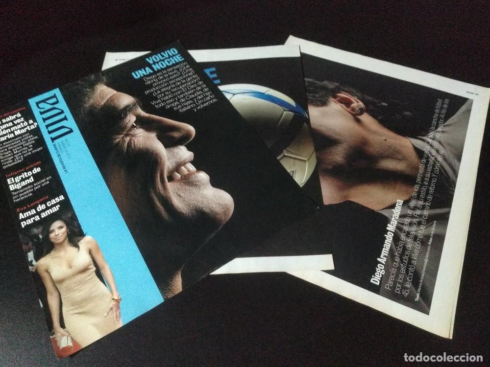 Otros Art&iacute;culos de Coleccionismo en Papel: (RT001) Diego Maradona * Tapa Revista + 6 Pgs * 2005
