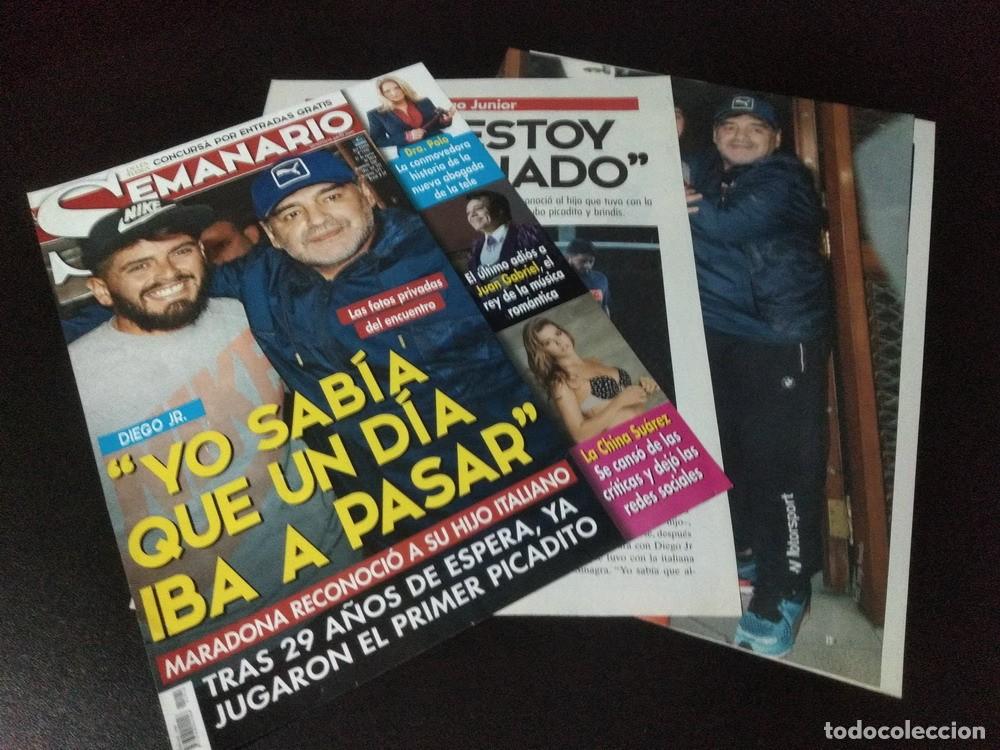 Otros Art&iacute;culos de Coleccionismo en Papel: (RT002) Diego Maradona * Tapa Revista + 3 Pgs * 2016
