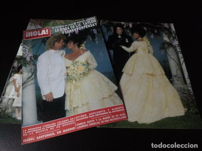 Otros Art&iacute;culos de Coleccionismo en Papel: (RT378) Elizabeth Taylor * Tapa Revista + 9 Pgs * 1991