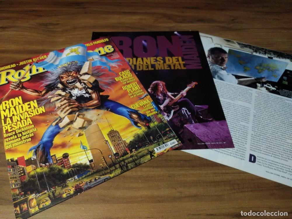 Otros Art&iacute;culos de Coleccionismo en Papel: (RT761) Iron Maiden * Tapa Revista + 5 Pgs * 2011