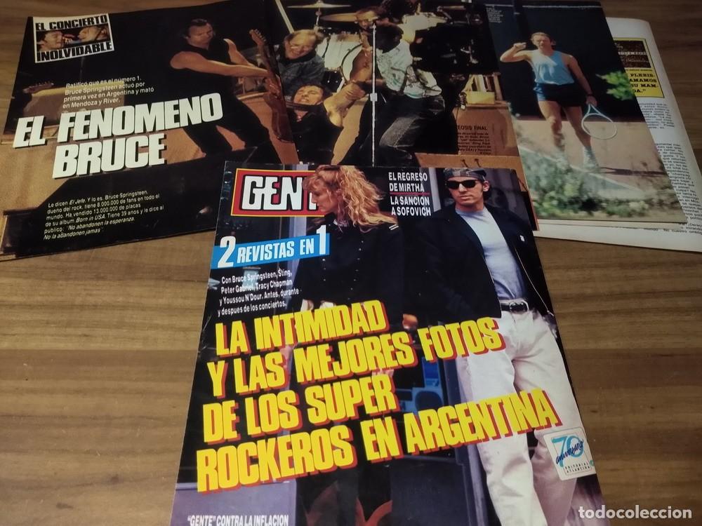 Otros art&iacute;culos de coleccionismo en papel: (RT831) Bruce Springsteen * Amnesty * Tapa Revista + 7 Pgs * 1988