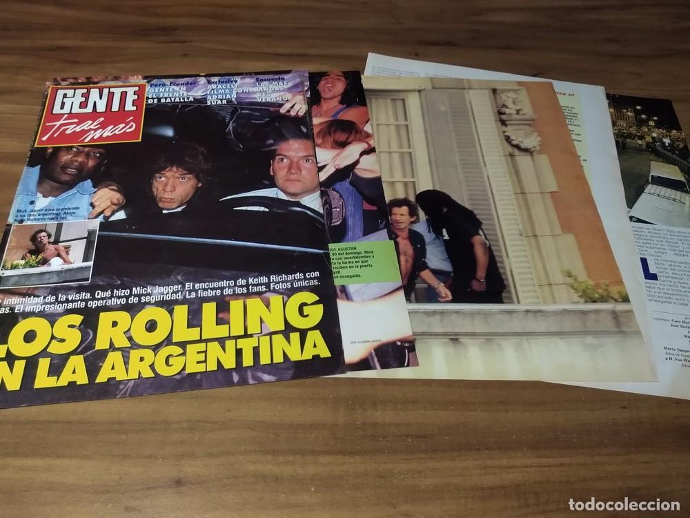 Otros Art&iacute;culos de Coleccionismo en Papel: (RT918) The Rolling Stones * Tapa Revista + 5 Pgs * 1995