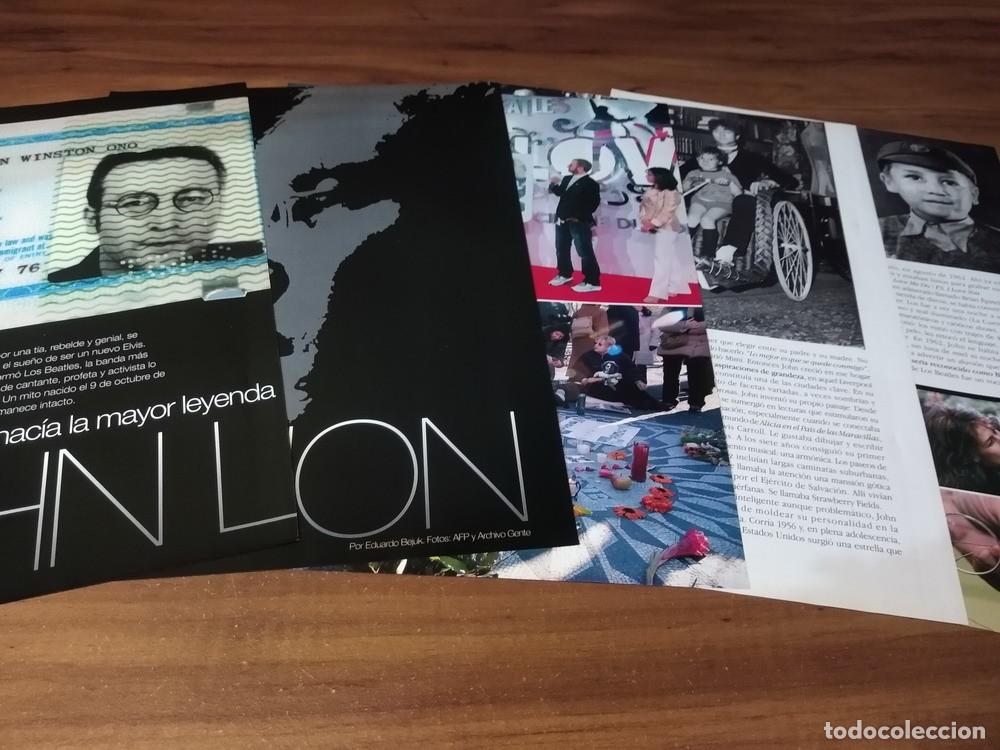 Otros Art&iacute;culos de Coleccionismo en Papel: (S153) John Lennon * Clippings Revista 6 Pgs * 2010