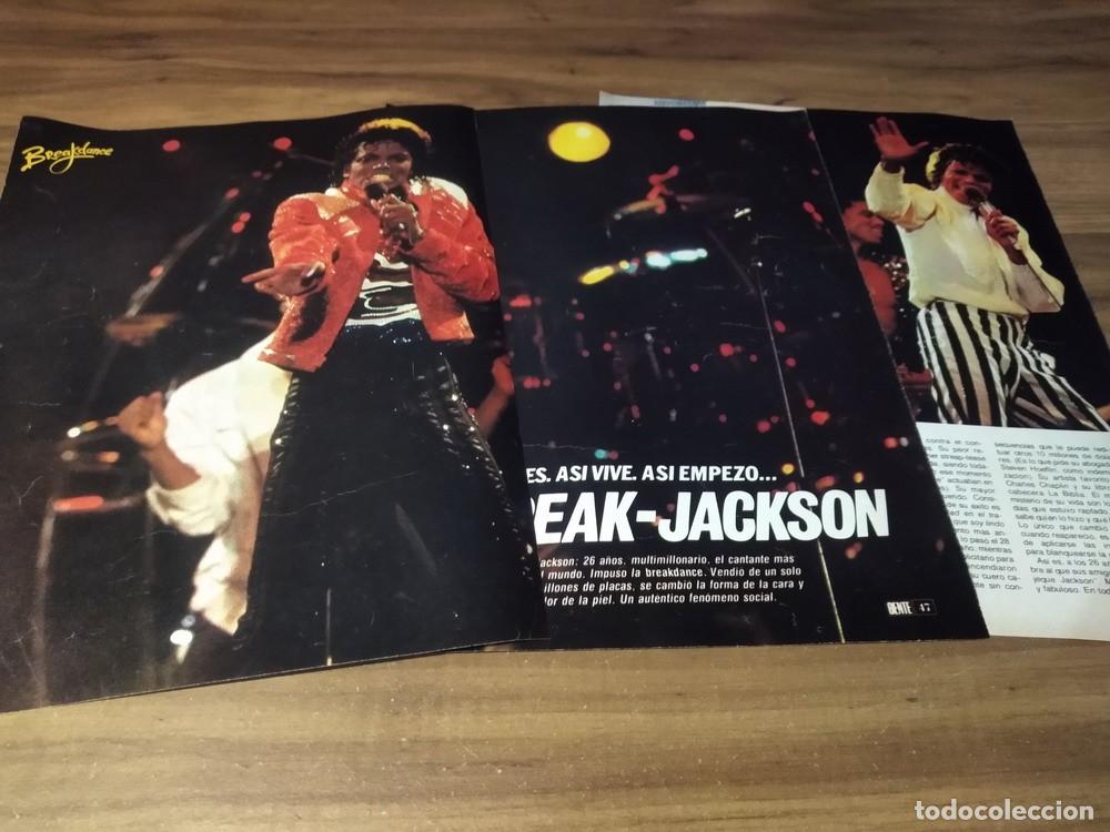 Otros Art&iacute;culos de Coleccionismo en Papel: (S176) Michael Jackson * Clippings Revista 3 Pgs * 1984