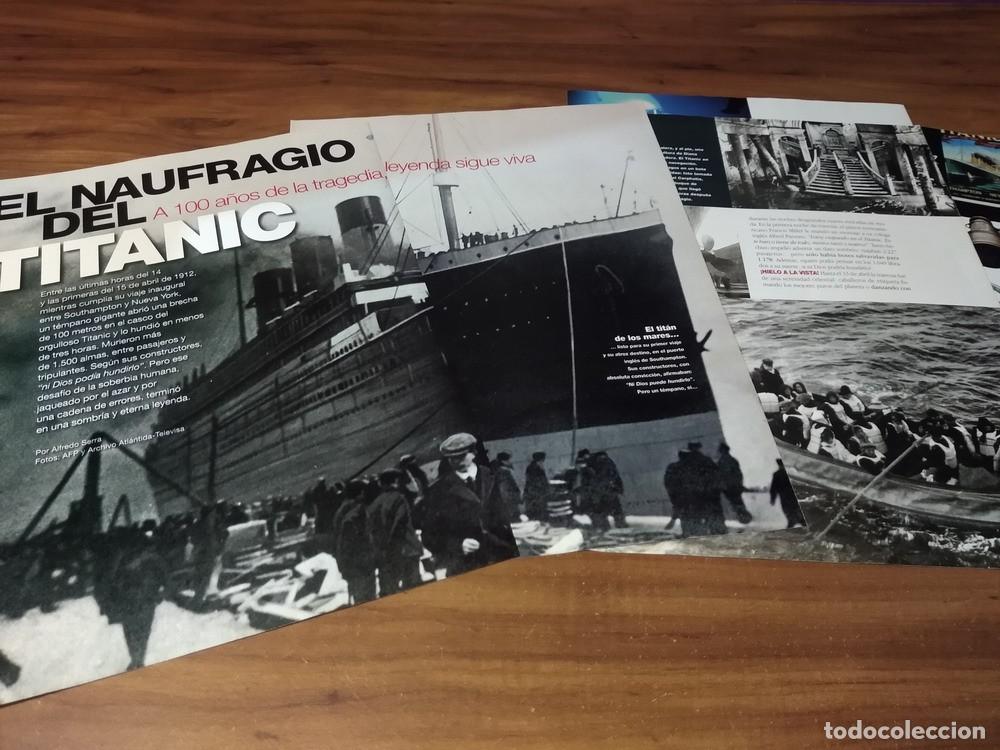 Otros Art&iacute;culos de Coleccionismo en Papel: (S205) Titanic * Clippings Revista 5 Pgs * 2012