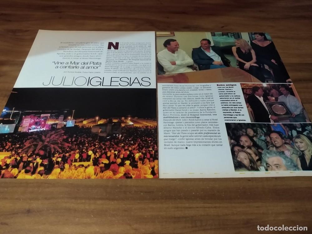 Otros Art&iacute;culos de Coleccionismo en Papel: (S271) Julio Iglesias + Jade Goody * Clippings Revista 4 Pgs * 2009