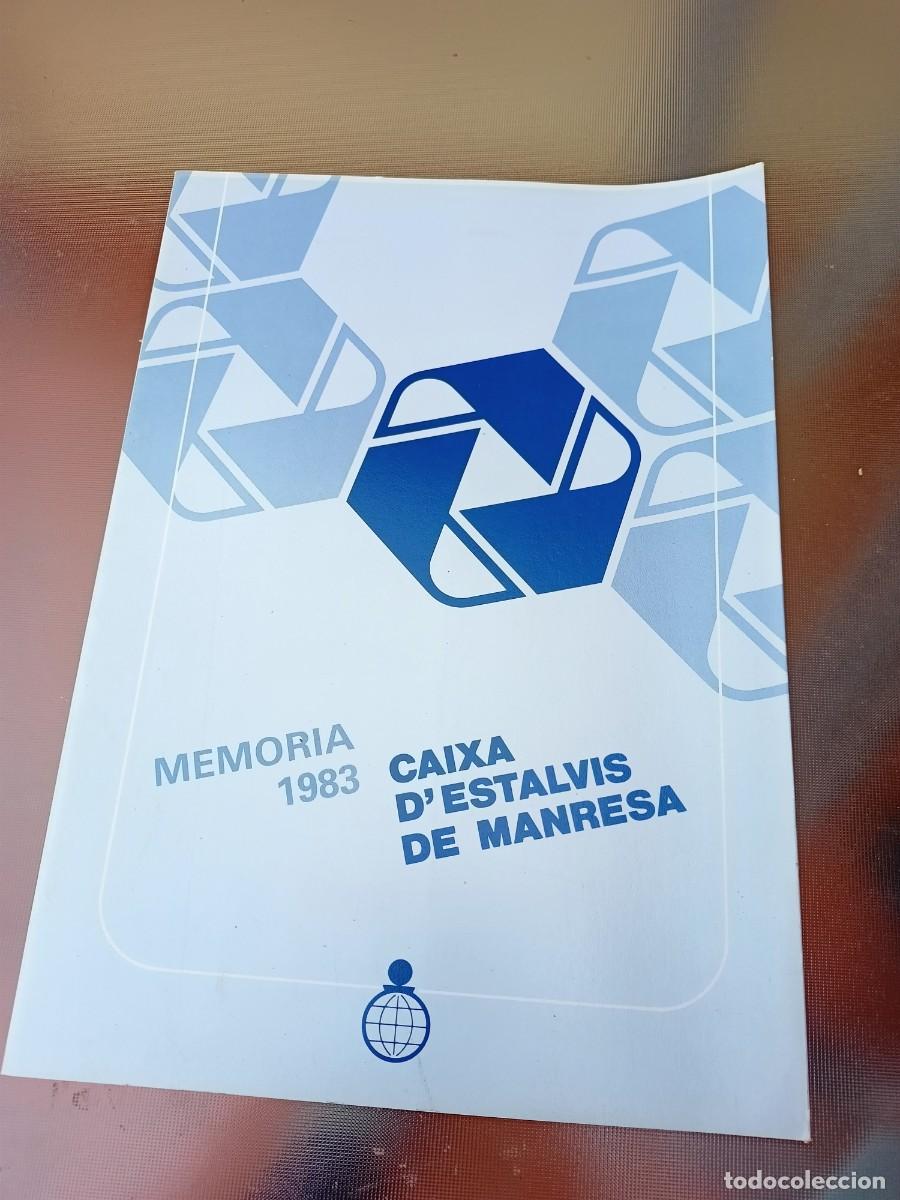 Otros art&iacute;culos de coleccionismo en papel: Memoria 1983 &rdquo;Caixa d'Estalvis de Manresa&rdquo;