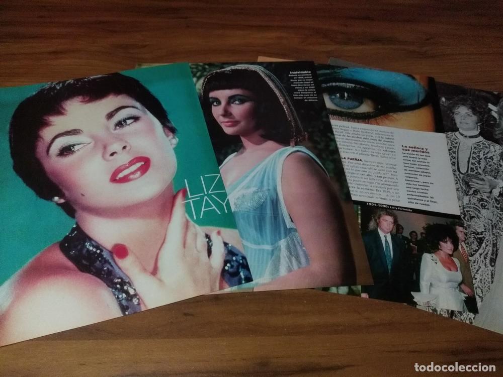 Otros Art&iacute;culos de Coleccionismo en Papel: (T161) Elizabeth Liz Taylor * Clippings Revista 4 Pgs * 2011