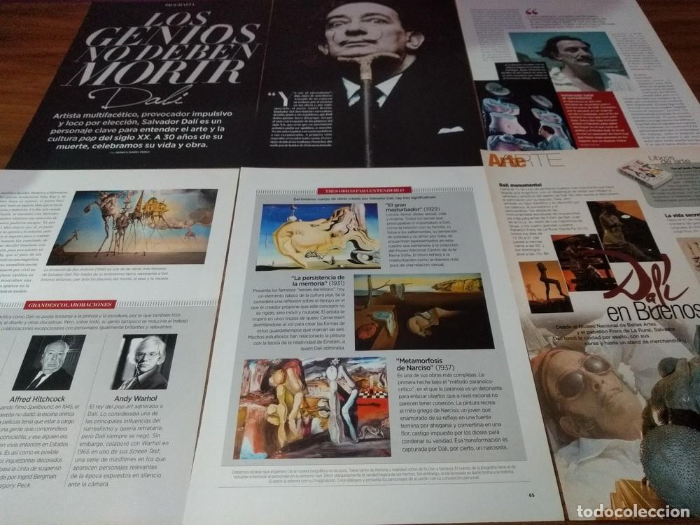 Otros art&iacute;culos de coleccionismo en papel: (E153) Salvador Dali * Clippings Revista 10 Pgs