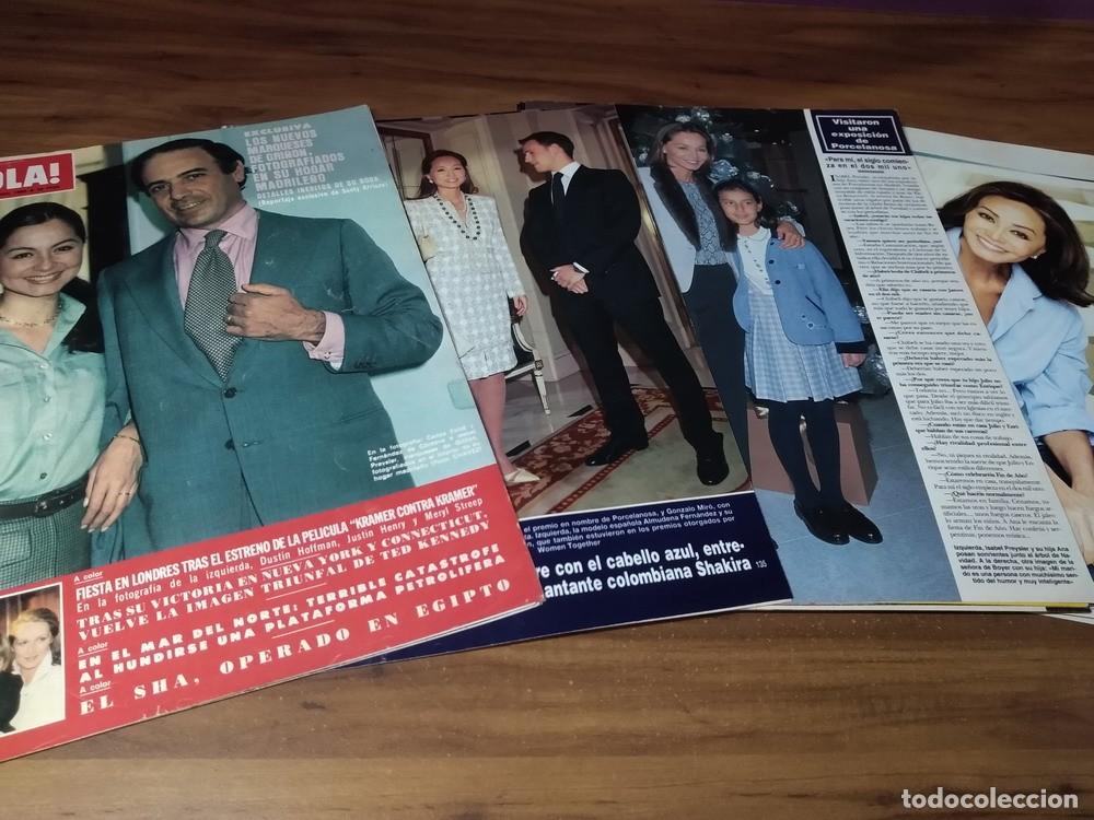 Otros Art&iacute;culos de Coleccionismo en Papel: Isabel Preysler * Lote 100 Paginas Revistas Clippings