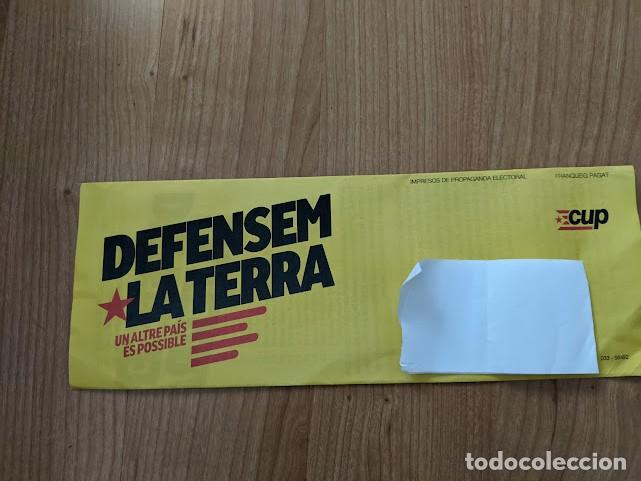 Otros Art&iacute;culos de Coleccionismo en Papel: PROPAGANDA ELECTORAL CATALU&Ntilde;A CUP 12M 2024