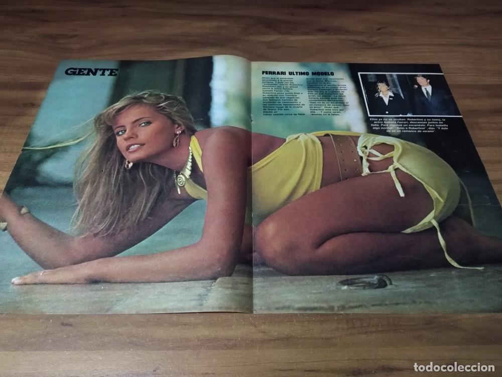 Otros art&iacute;culos de coleccionismo en papel: (X145) Isabella Ferrari * Clippings Revista 2 Pgs * 1983