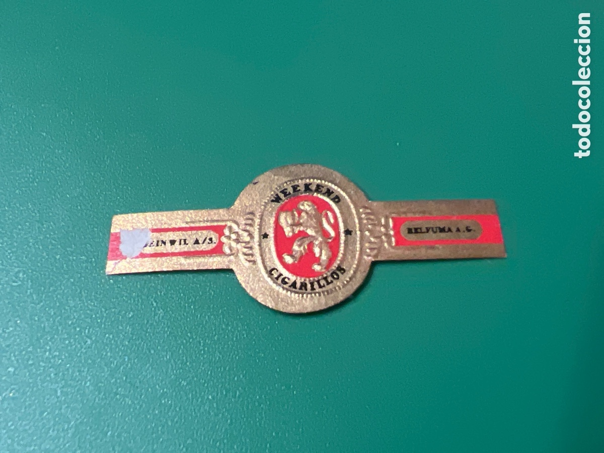 Otros Art&iacute;culos de Coleccionismo en Papel: V4265. ANILLAS DE PUROS VITOLA VITOLAS CIGAR BANDS BAGUES DE CIGARE BAUCHBINDEN SIGAREN BANDEN