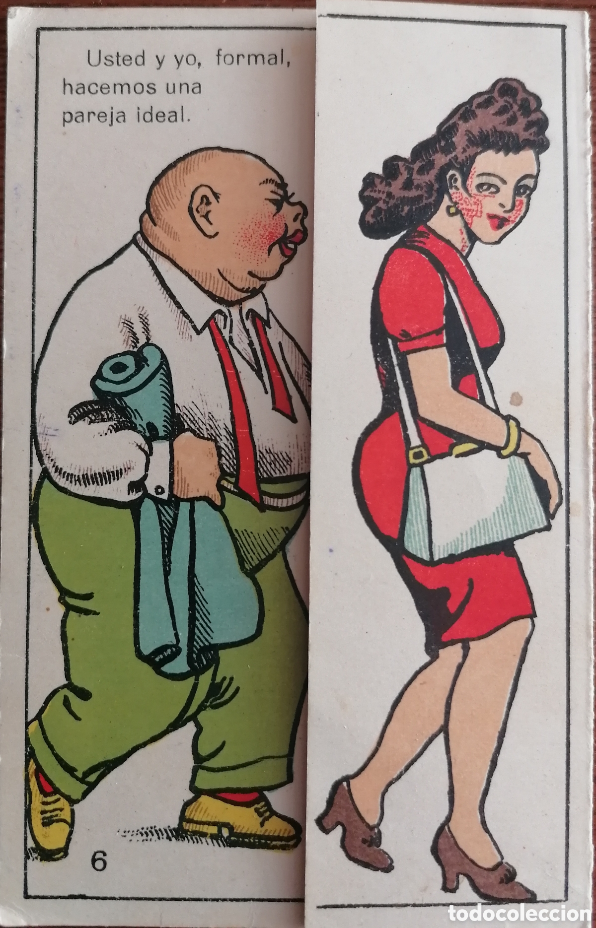 Otros art&iacute;culos de coleccionismo en papel: Simp&aacute;tica antigua postal - Foto 1